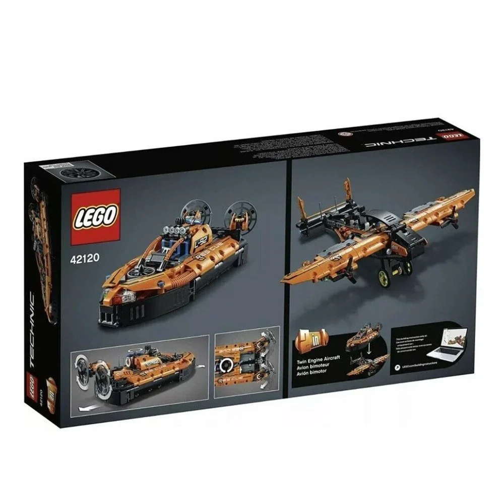 LEGO Technic Rescue Hovercraft 42120 Model Toy Building Kit 2021 (457pcs)